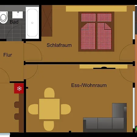 Hoch3 Apartament *